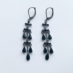 Micro Jet Chandelier Earrings